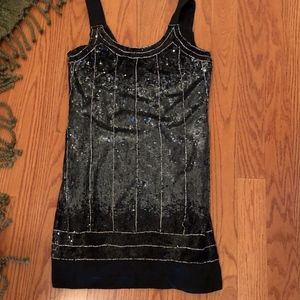 Pisarro Nights Ombre Sequin Cocktail Dress